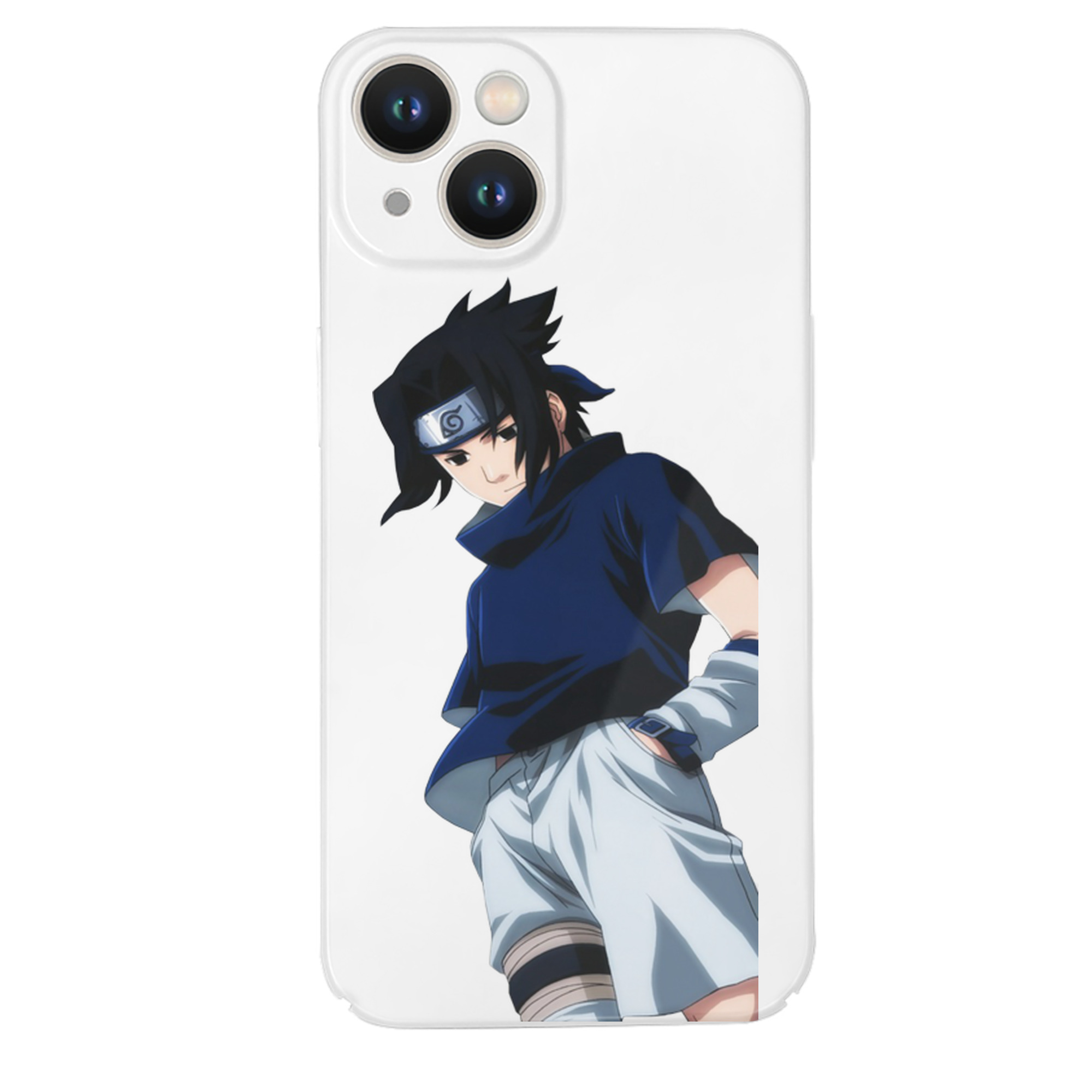 （画像用） NARUTO -ナルト- うちは サスケ Uchiha Sasuke 【iPhone 14シリーズ対応】ハードケース